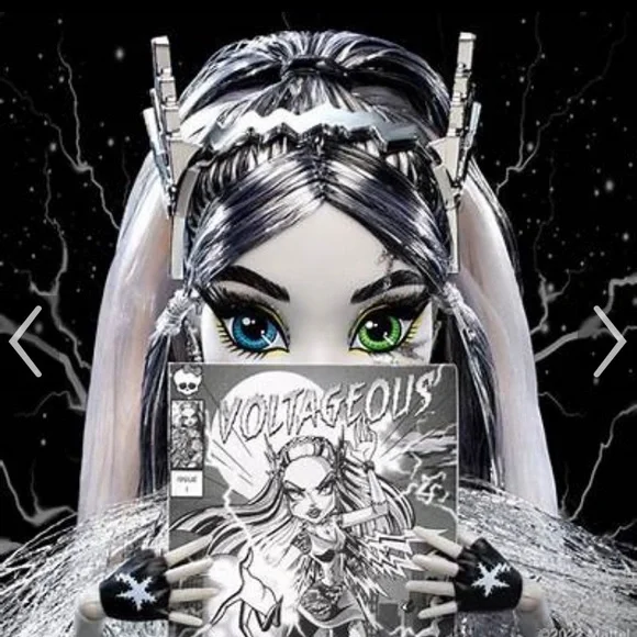 Monster High Frankie Stein Voltageous NIB SDCC Exclusive - Picture 3 of 9